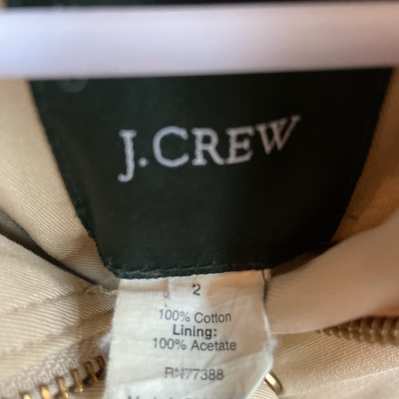 Jcrew Khaki Rain Jacket - Picture 3 of 3